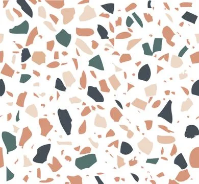 Vector Terrazzo Pattern Stock Illustration