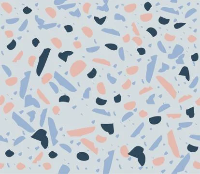 Vector Terrazzo Pattern Illustrazione stock