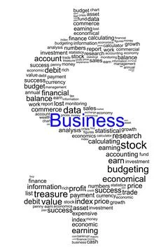 Vector Text at Dollar, $ formation Illustration for Business Accounting Finan Stock Illustration