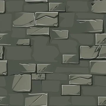 Vector texture background of an old stone wall. Stock Illustration