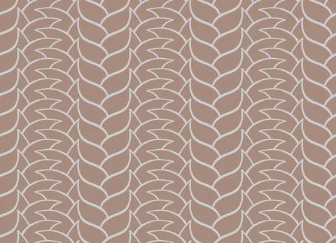 Vector texture background, seamless pattern. Hand drawn, brown colors. Stock Illustration