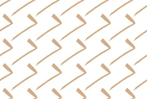 Vector texture background, seamless pattern. Hand drawn, brown, white colors. Stock Illustration