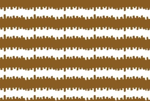Vector texture background, seamless pattern. Hand drawn, brown, white colors. Stock Illustration