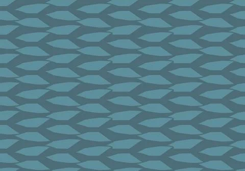 Vector texture background, seamless pattern. Hand drawn, blue colors. Stock Illustration