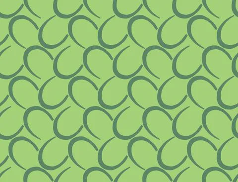 Vector texture background, seamless pattern. Hand drawn, green colors. Stock Illustration