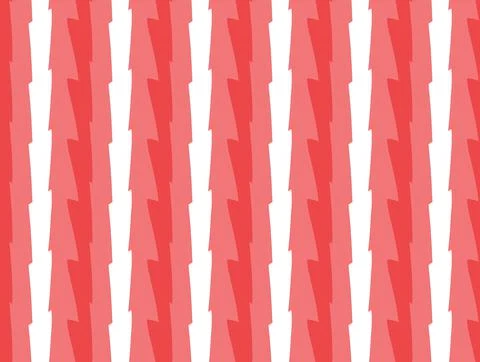 Vector texture background, seamless pattern. Hand drawn, red, white colors. Stock Illustration