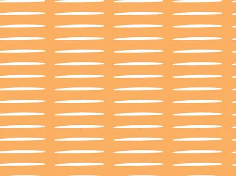 Vector texture background, seamless pattern. Hand drawn, orange, white colors Illustrazione stock