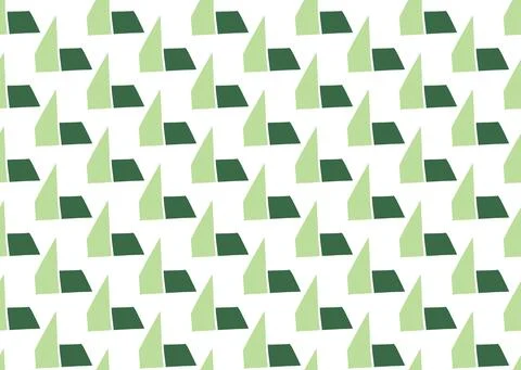 Vector texture background, seamless pattern. Hand drawn, green, white colors. Illustrazione stock