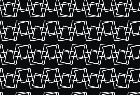 Vector texture background, seamless pattern. Hand drawn, black, white colors. Stock Illustration