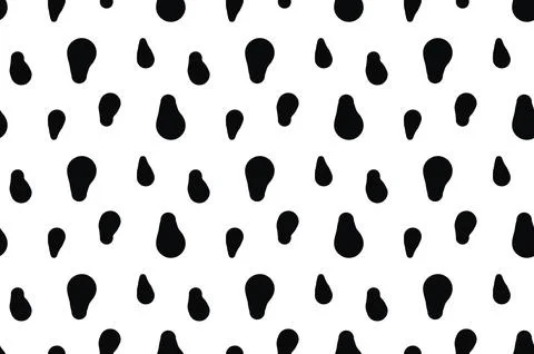 Vector texture background, seamless pattern. Hand drawn, black, white colors. Stock Illustration