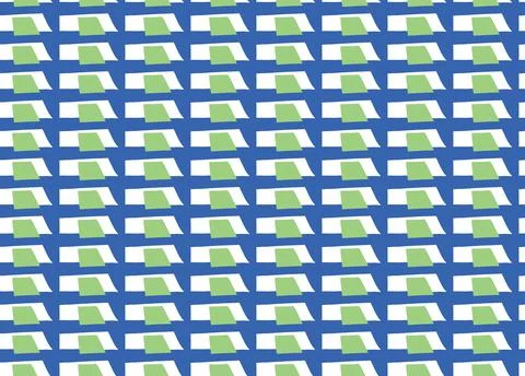 Vector texture background, seamless pattern. Hand drawn, blue, green, white c Stock Illustration