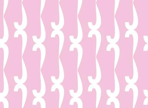 Vector texture background, seamless pattern. Hand drawn, pink, white colors. Stock Illustration