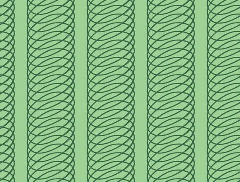 Vector texture background, seamless pattern. Hand drawn, green colors. Stock Illustration