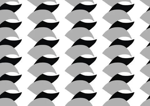 Vector texture background, seamless pattern. Hand drawn, grey, black, white c Stock Illustration