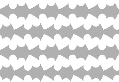 Vector texture background, seamless pattern. Hand drawn, grey, white colors. Stock Illustration