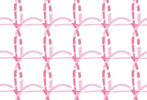 Vector texture background, seamless pattern. Hand drawn, pink, white colors. Stock Illustration