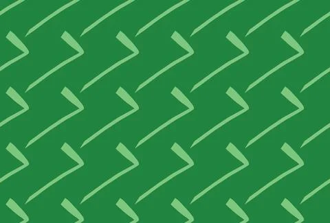 Vector texture background, seamless pattern. Hand drawn, green colors. Stock Illustration