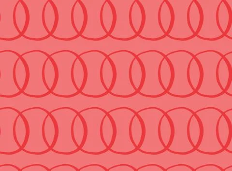 Vector texture background, seamless pattern. Hand drawn, red colors. Stock Illustration