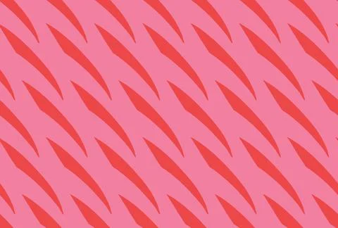 Vector texture background, seamless pattern. Hand drawn, pink, red colors. Stock Illustration