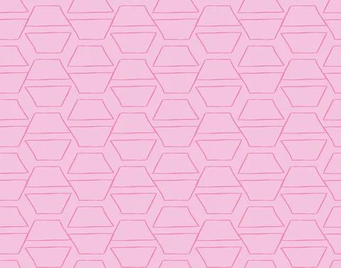 Vector texture background, seamless pattern. Hand drawn, pink colors. Illustrazione stock