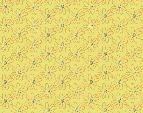 Vector texture background, seamless pattern. Hand drawn, yellow, orange, blue Illustrazione stock