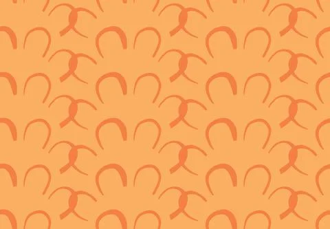 Vector texture background, seamless pattern. Hand drawn, orange colors. 스톡 일러스트