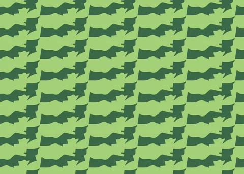 Vector texture background, seamless pattern. Hand drawn, green colors. Stock Illustration