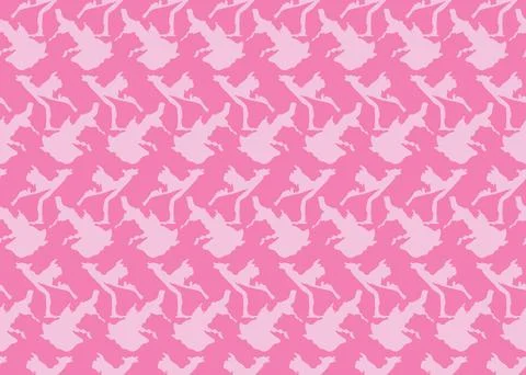 Vector texture background, seamless pattern. Hand drawn, pink colors. Stock Illustration