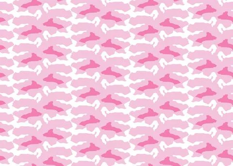 Vector texture background, seamless pattern. Hand drawn, pink, white colors. Stock Illustration