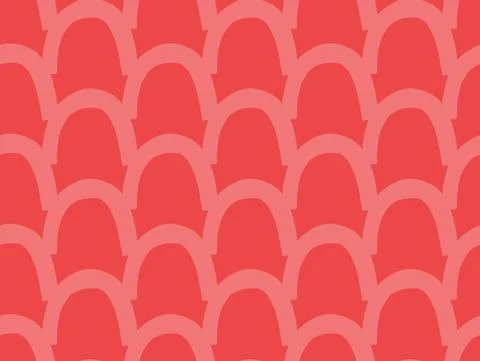 Vector texture background, seamless pattern. Hand drawn, red colors. Stock-Illustration