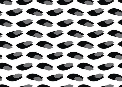 Vector texture background, seamless pattern. Hand drawn, black, grey, white c Stock Illustration