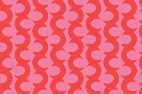 Vector texture background, seamless pattern. Hand drawn, red, pink colors. Stock Illustration