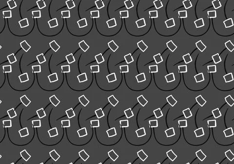 Vector texture background, seamless pattern. Hand drawn, grey, black, white c Stock Illustration