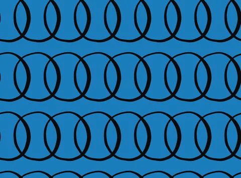 Vector texture background, seamless pattern. Hand drawn, blue, black colors. 스톡 일러스트