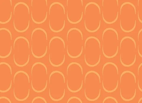 Vector texture background, seamless pattern. Hand drawn, orange colors. Stock Illustration