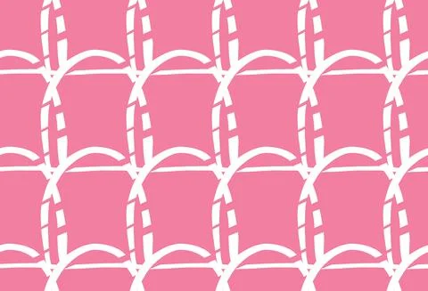 Vector texture background, seamless pattern. Hand drawn, pink, white colors. Stock Illustration