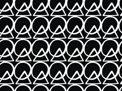 Vector texture background, seamless pattern. Hand drawn, black, white colors. Stock Illustration