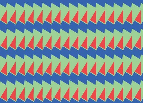 Vector texture background, seamless pattern. Hand drawn, green, red, blue col Stock Illustration