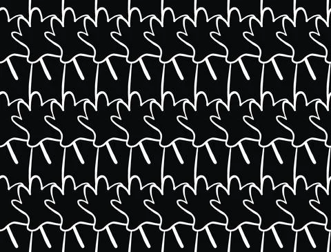 Vector texture background, seamless pattern. Hand drawn, black, white colors. Stock Illustration