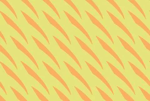 Vector texture background, seamless pattern. Hand drawn, yellow, orange color Stock Illustration
