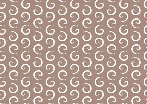 Vector texture background, seamless pattern. Hand drawn, brown, white colors. Stock Illustration