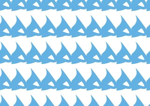 Vector texture background, seamless pattern. Hand drawn, blue, white colors. Stock Illustration