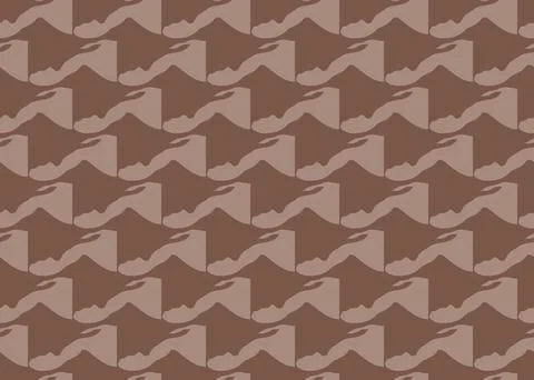 Vector texture background, seamless pattern. Hand drawn, brown colors. Stock Illustration