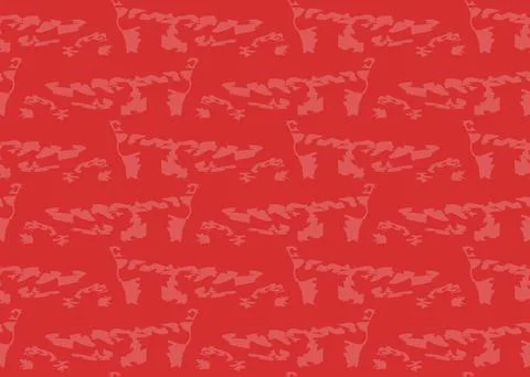 Vector texture background, seamless pattern. Hand drawn, red colors. Stock Illustration