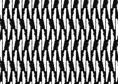 Vector texture background, seamless pattern. Hand drawn, black, white colors. Stock Illustration