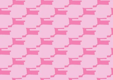 Vector texture background, seamless pattern. Hand drawn, pink colors. Stock Illustration