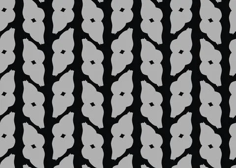 Vector texture background, seamless pattern. Hand drawn, grey, black colors. Illustrazione stock
