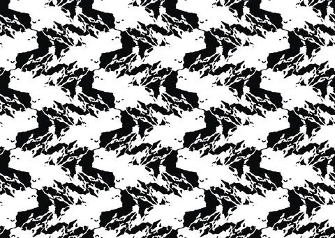 Vector texture background, seamless pattern. Hand drawn, black, white colors. Stock Illustration