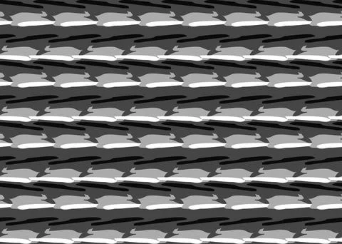 Vector texture background, seamless pattern. Hand drawn, black, grey, white c Illustrazione stock