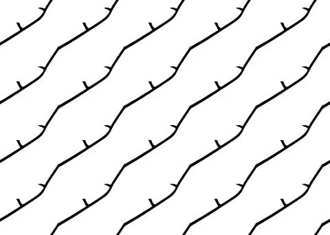 Vector texture background, seamless pattern. Hand drawn, black, white colors. Stock Illustration